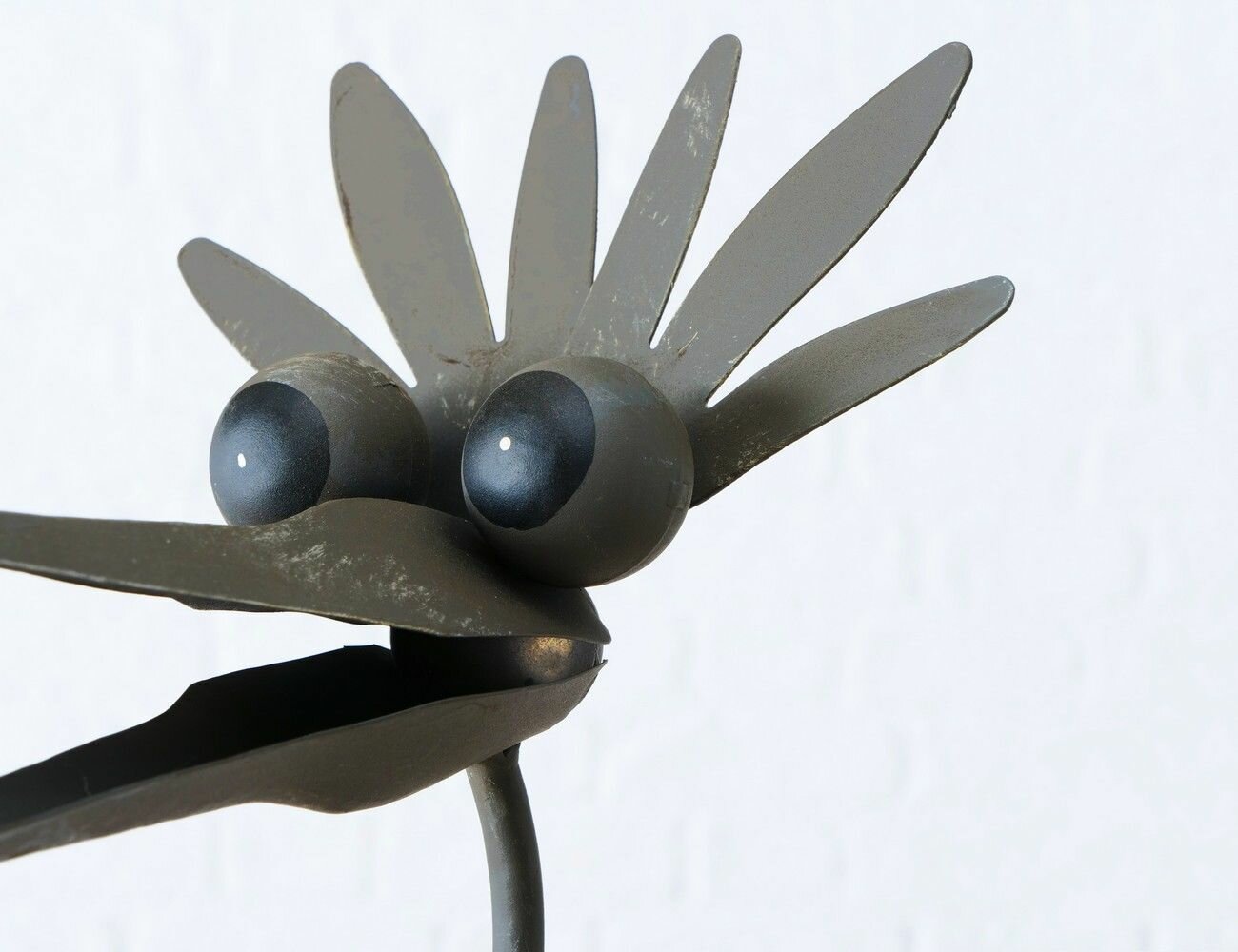 Штекер садовый "Птички чакки", металлические, серые, 120 см (2 шт.), Boltze - фотография № 3