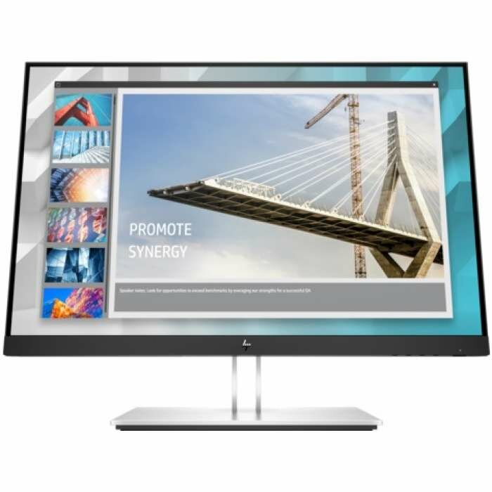 Монитор HP E24i G4 24 Monitor 1920x1200, 16:10, IPS, 250 cd/m2, 1000:1, 5ms, VGA, DP, HDMI, USB Type-B, height, tilt, swivel, pivot, Black&Silver (repl. 1FH49AA) ( 9VJ40AA#ABB,дисплей ЖК, LCD, WUXGA , D-Sub )