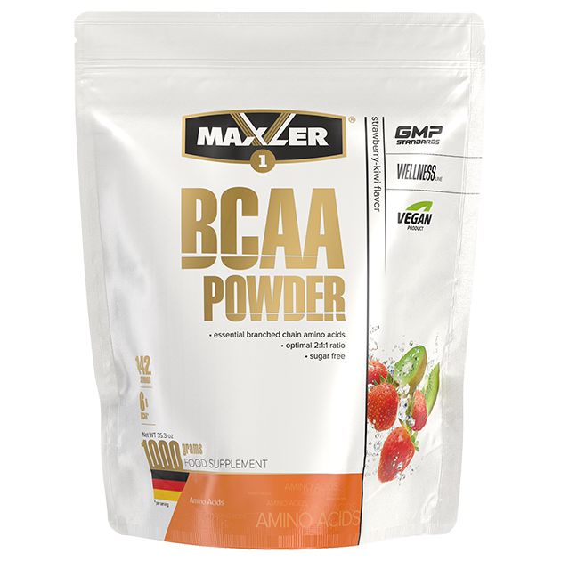 BCAA Powder 2:1:1, 1000 g (клубника киви)