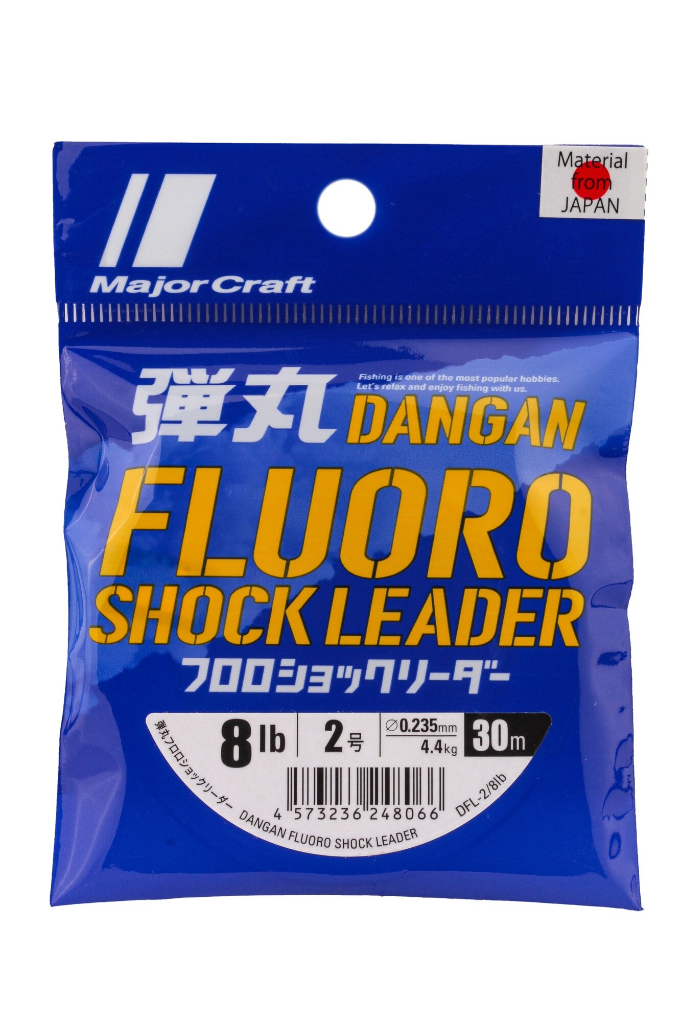 Леска Major Craft Fluorocarbon 30м DFL-0.235мм 8lb