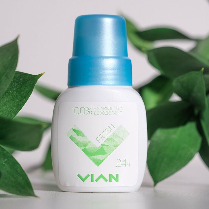 Vian Дезодорант натуральный Vian FRESH, концентрированный, 50 мл
