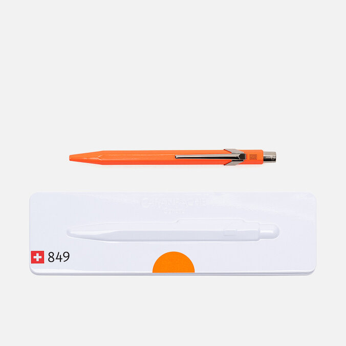 Ручка Caran d'Ache 849 Popline Fluorescent оранжевый , Размер ONE SIZE