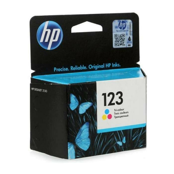 Картридж Cartridge HP 123 для Deskjet 1110/2130A/2130/2132/2134/2620/2630/3630/3639/3830/3832/3833/3834, трехцветный (165 стр.)