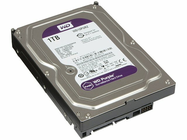   WD   1 Western Digital Purple WD10PURZ, 5400./., 64 (SATA III) (oem)