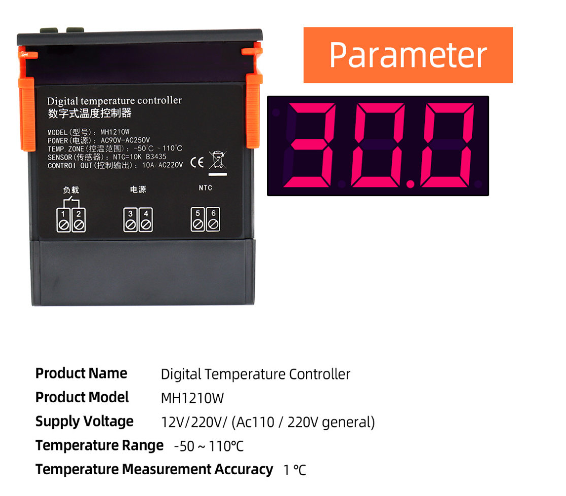 Термостат программируемый SM-1210W - фотография № 7