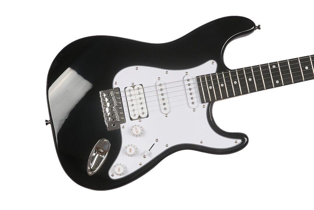 Bosstone SG-04 BK+Bag Гитара электрическая 6 струн цвет черный