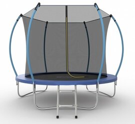 EVO JUMP Internal 10ft (Blue) Батут с внутренней сеткой и лестницей, диаметр 10ft (синий)