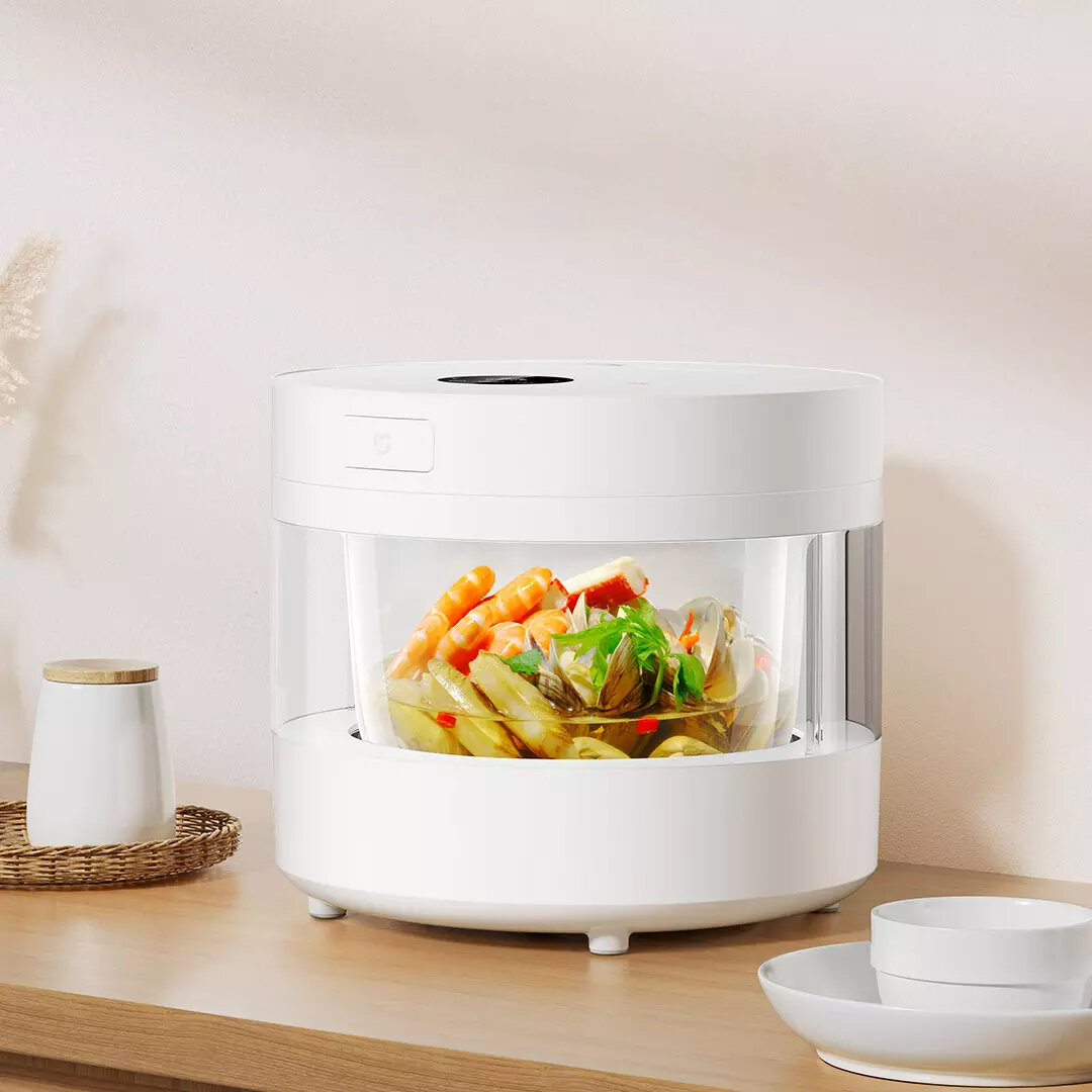 Умная мультиварка-рисоварка Xiaomi Mijia Transparent Steam Rice Cooker (MFB04M) - фотография № 3