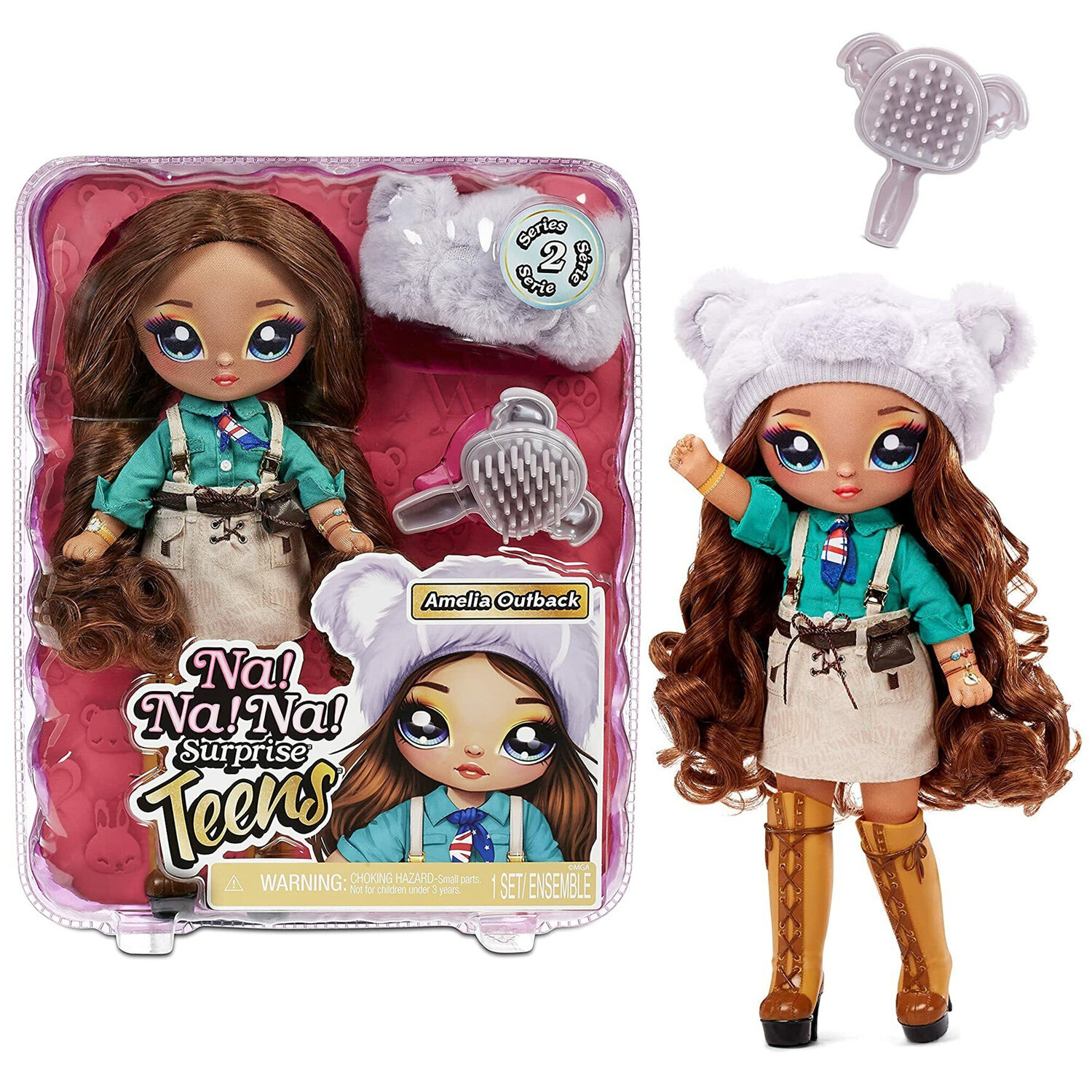 Фигурка Na! Na! Na! Surprise Teens Amelia Outback 28 см