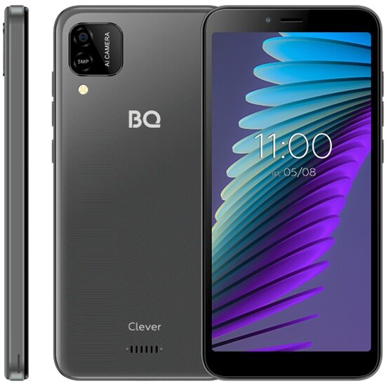 Смартфон BQ 5765L Clever 3/16GB Графитовый