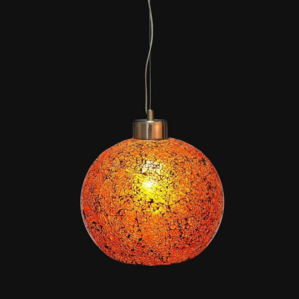 Подвесной светильник-шар в этническом стиле Максисвет 2-5033-1-SY E27 - фотография № 3