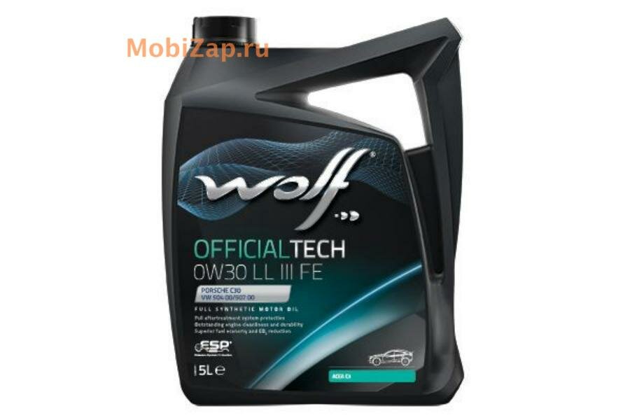 WOLF OIL '1044344 Масло моторное