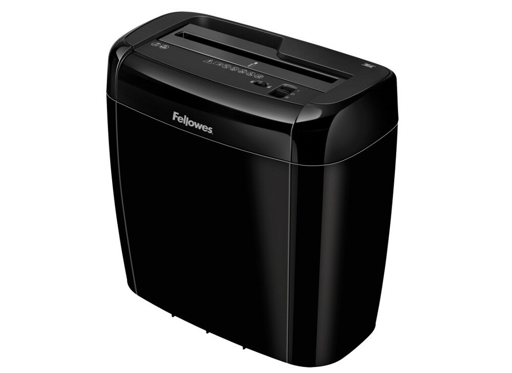 Шредер Fellowes Powershred 36C, DIN P-4, 4х40 мм, 6 лст., 12 лтр., Safety Lock