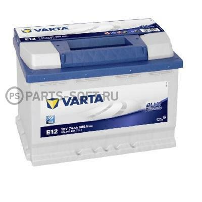 VARTA 574013068 Аккумуляторная батарея Blue Dynamic [12V 74Ah 680A B13]