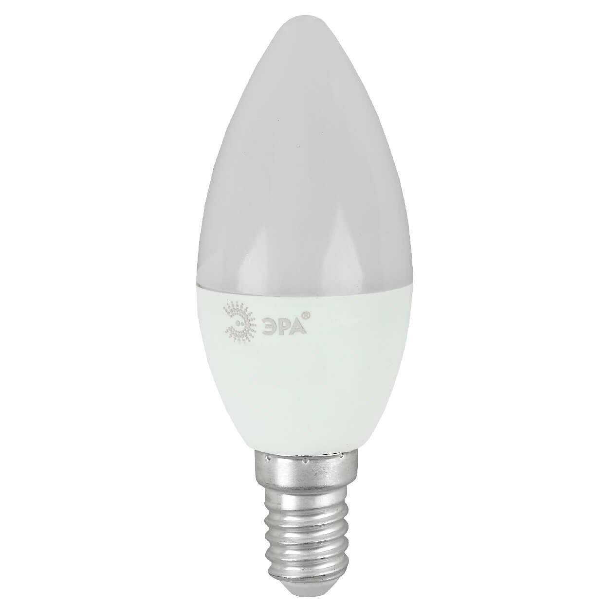 ЭРА Лампа светодиодная ЭРА E14 8W 4000K матовая LED B35-8W-840-E14 R Б0050200