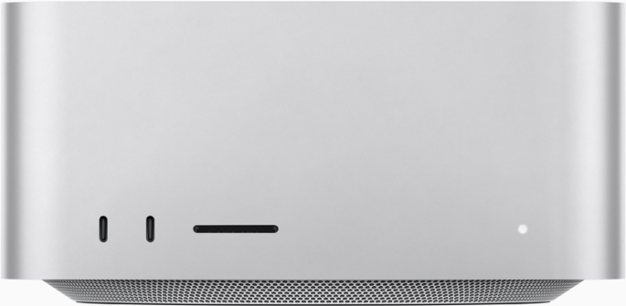 Apple Mac Studio (M1 MAX 10C CPU, 24C GPU, 2022) 32 ГБ, 512 ГБ SSD MJMV3, Silver