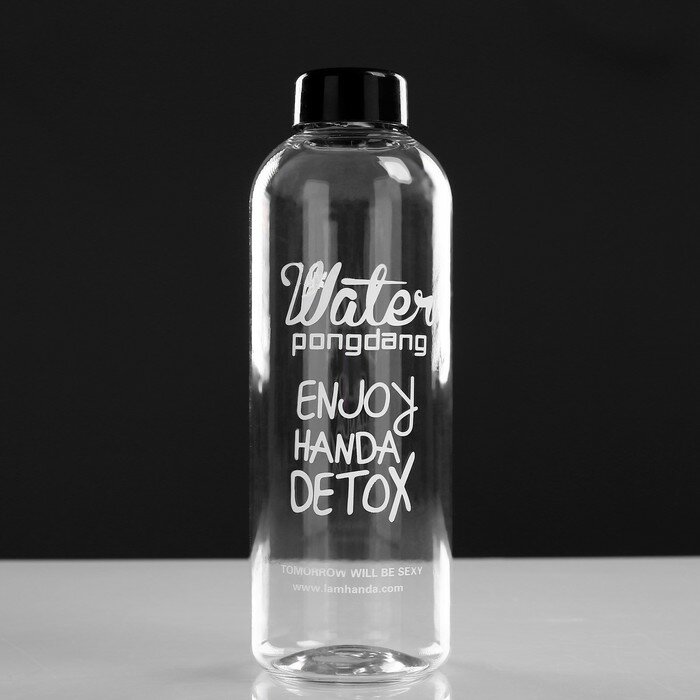 Бутылка для воды "Мастер К", 950 мл, 8 х 8 х 22 см 3489253
