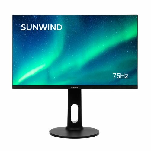 Монитор SunWind SUN-M24BA104 23.8" черный