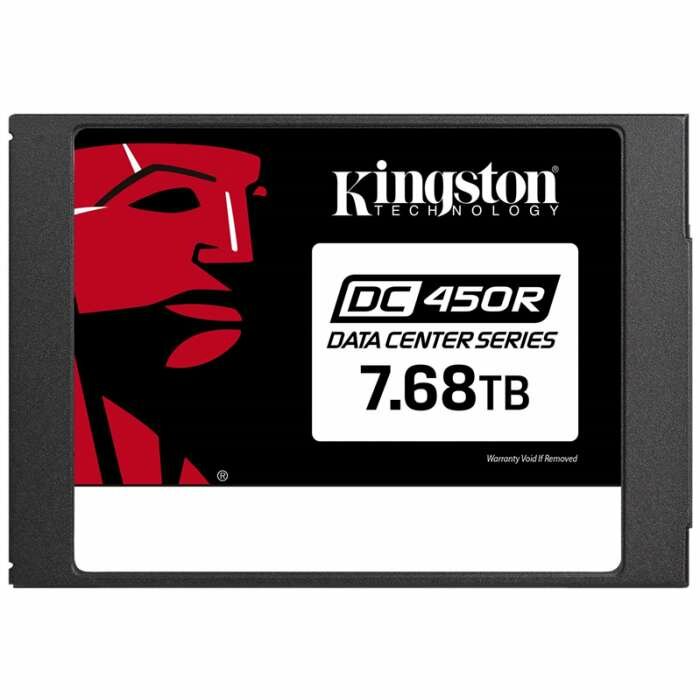   Kingston Enterprise SSD 7,68TB DC500R 2.5" SATA 3 R545/W490MB/s 3D TLC MTBF 2 99 000/25 000 IOPS 0,6DWPD (Read-Centric) 3 years