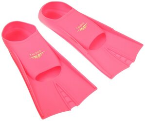 Ласты для бассейна Elous ES35, размер 33-35, цвет розовый