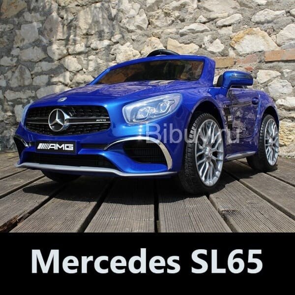 Детский электромобиль Mercedes Benz SL 65 Синий краска