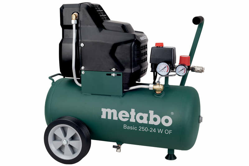 Компрессор безмасляный Basic 250-24 W OF 1.5кВт 24л Metabo 601532000 ( 1шт. )