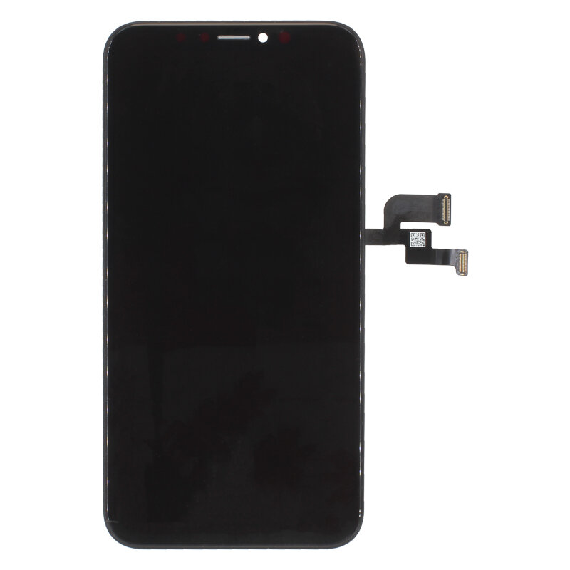 Экран (дисплей) для Apple iPhone X в сборе с тачскрином (черный) (Hard OLED)