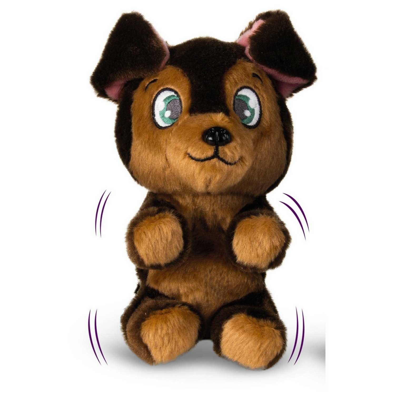 IMC Toys Игрушка интерактивная IMC Toys Club Petz Щенок интерактивный (коричневый) , со звуковыми эффектами, шевелит лапками если почесать животик