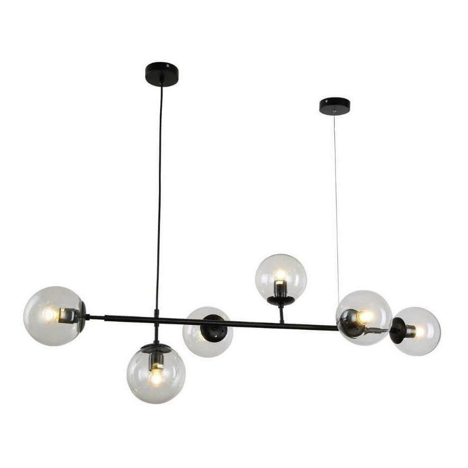 Lumina Deco Подвесная люстра Lumina Deco Ceredo LDP 6034-6 BK