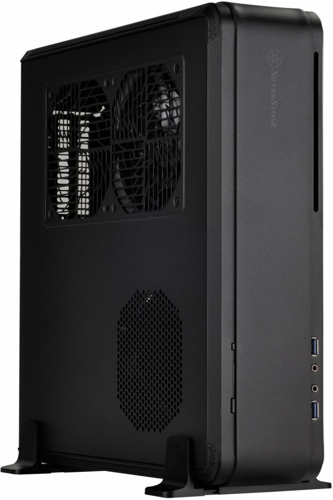 Корпус Silverstone Fortress FTZ01B Black