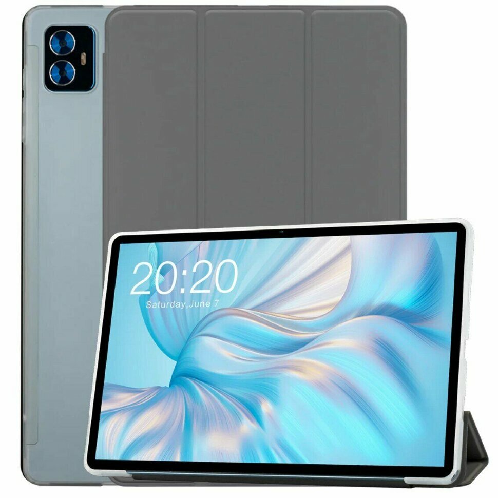 Чехол Smart Case для Teclast M50 Pro (серый)