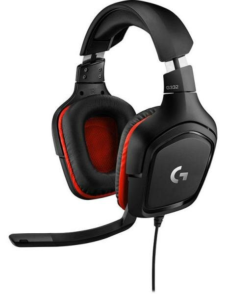 Игровая гарнитура проводная Logitech G332 черный 981-000757