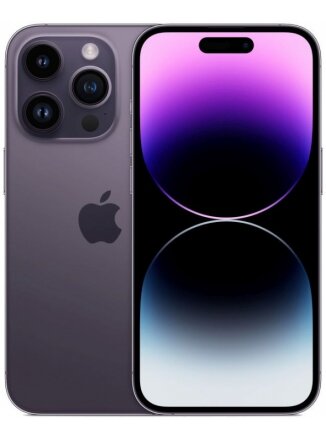 Смартфон Apple iPhone 14 Pro 128 ГБ (eSIM + eSIM), глубокий фиолетовый