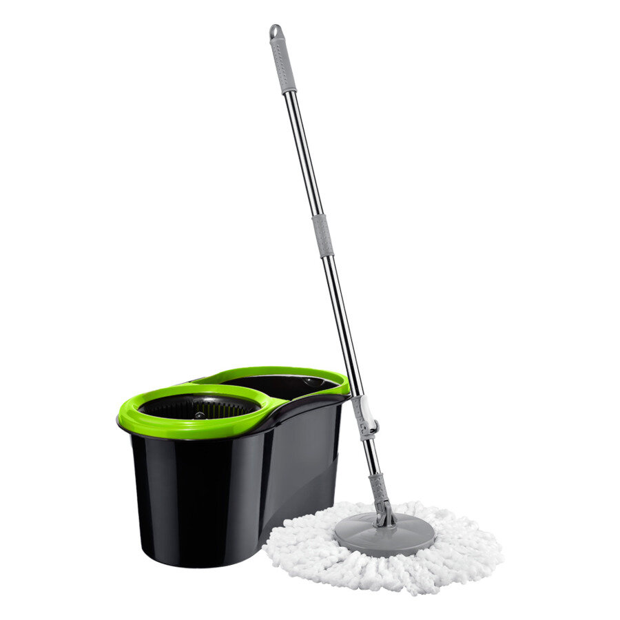 фото Набор для мытья полов Weazy Easy швабра и ведро с отжимом 13 л, п/к