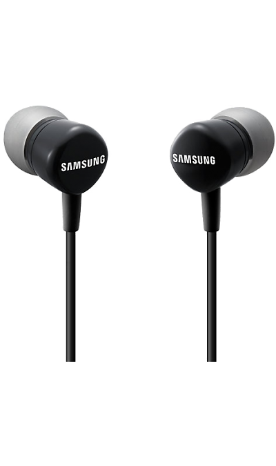 Samsung Проводная гарнитура Samsung EO-HS1303BEGRU, черная (с кнопкой ответа)