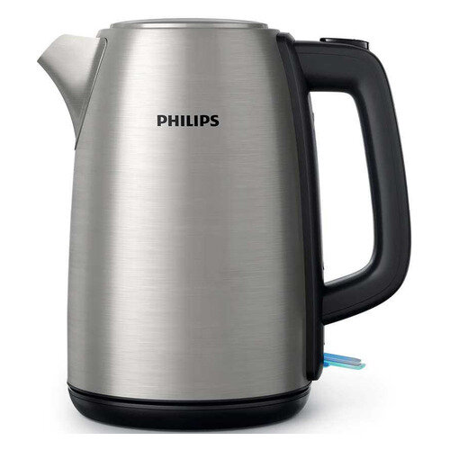 Чайник электрический Philips HD9351/91, 2200Вт, нержавеющая сталь и черный