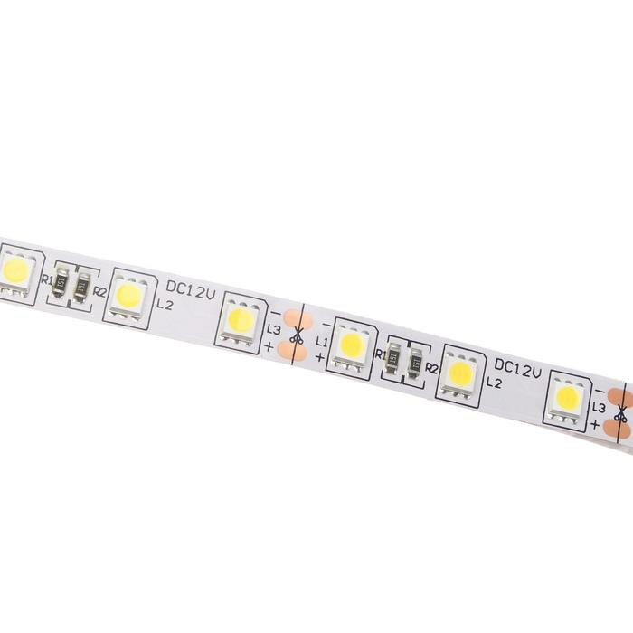 Светодиодная лента Ecola PRO 3 м, IP20, SMD5050, 60 LED/м, 14.4 Вт/м, 12 В, 4200К - фотография № 4