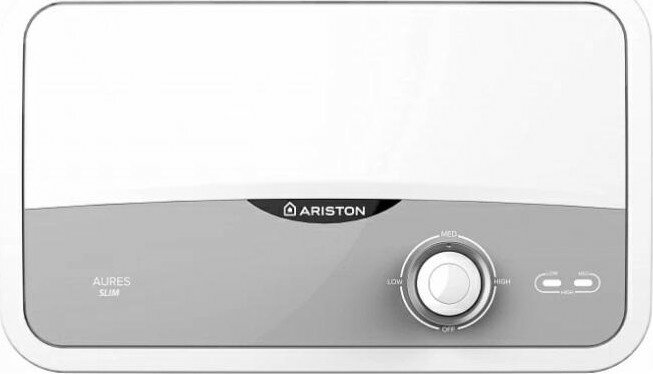 Проточный электрический водонагреватель Ariston Aures S 3.5 SH PL душ