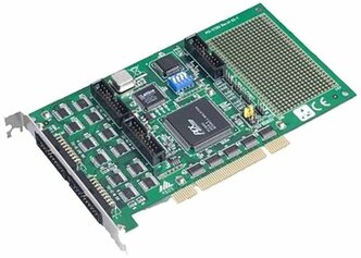 Плата Advantech ввода-вывода Universal PCI, 32DI, 32DO, 5x50-pin box header