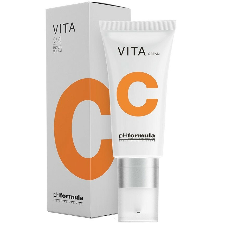 Увлажняющий крем 24 часа с витамином С 20 мл, 50 мл V.I.T.A. С 24H cream / pHformula (20 мл)