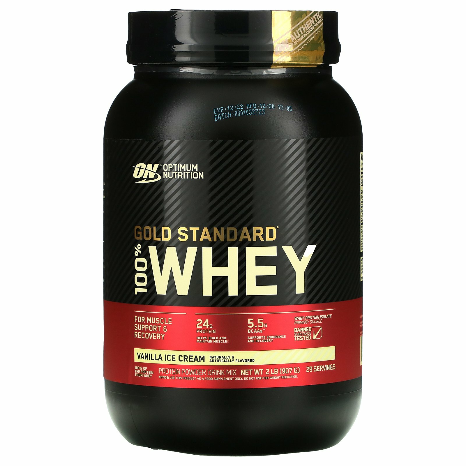 Optimum Nutrition  Optimum Nutrition 100% Whey Gold Standard 907   