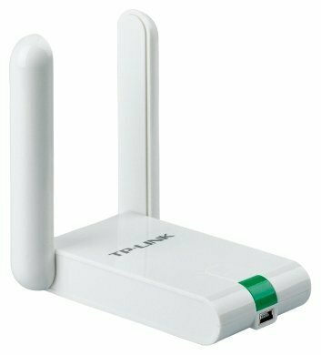 TP-Link Беспроводный USB2.0 адаптер TL-WN822N, 300Мбит/с, повышенной мощности, антенны 2х3 дБи