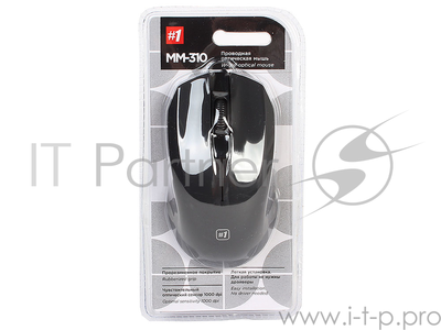 Мышка USB Optical MM-310 Black 52310 Defender 52310 .