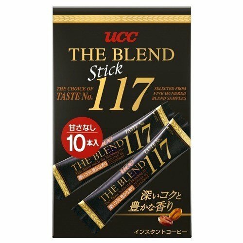 Кофе растворимый крепкий Коллекция 117 UCC THE BLEND 10 стиков