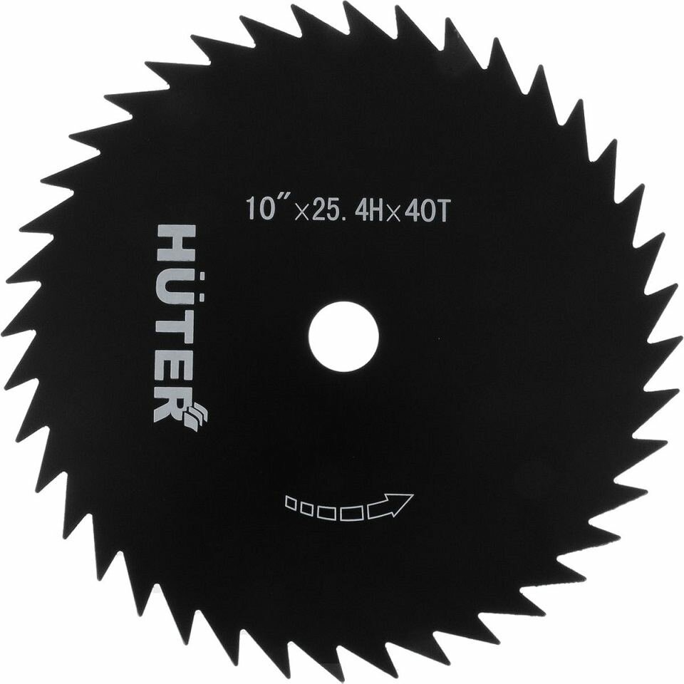 Huter Нож (диск) Huter для триммера "GTD-40T" 255x14