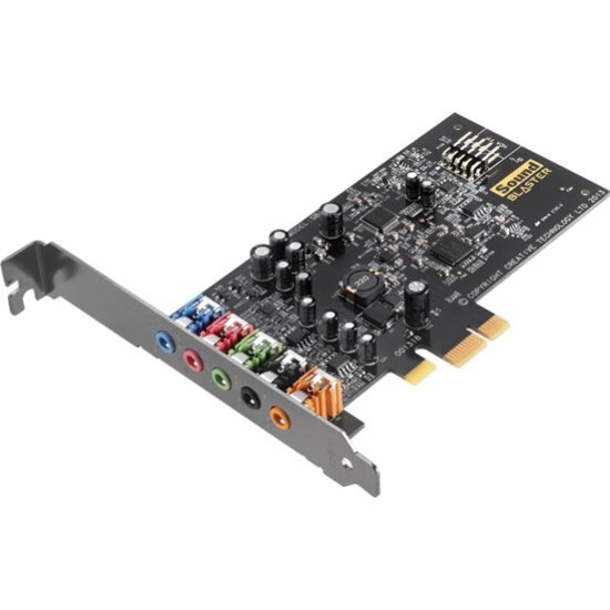 Звуковая карта CREATIVE Sound Blaster AUDIGY FX PCI Express (70SB157000000)