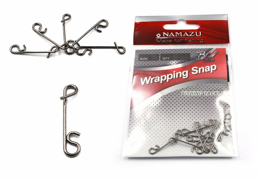 Застежки безузловые 12кг 10шт 3 Hanging Snap-A "Namazu"