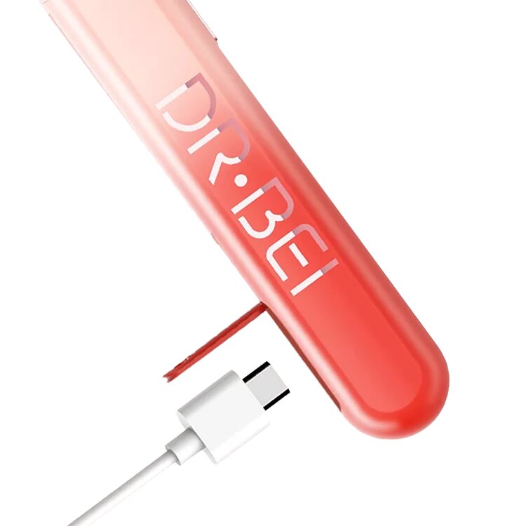 Зубная щетка электрическая Dr.Bei Sonic Electric Toothbrush Pink - фото №8