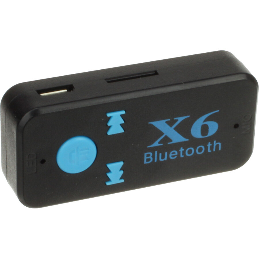 Адаптер Bluetooth Aux, BT-X6 microSD, громкая связь