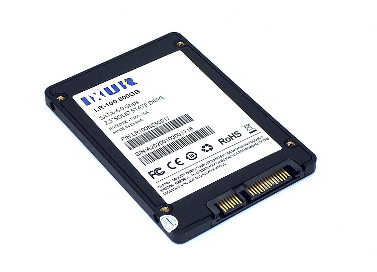 Твердотельный накопитель SSD IXUR SATA III 2,5 500 Gb